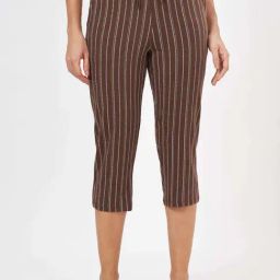 Dreamz by Pantaloons Brown Cotton Printed Capri-image-49