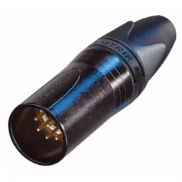 NEUTRIK PLUG, XLR, BLACK, 7POLE, NC7MXX-B-picture-26