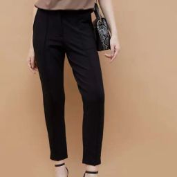 Code By Lifestyle Black Regular Fit Trousers-image-64