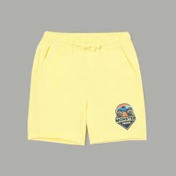 Fame Forever by Lifestyle Boys Yellow Regular Fit Shorts-image-80