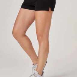 Domyos by Decathlon Black Plain Shorts-image-61