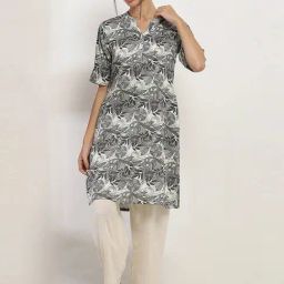 Rangriti Black Printed Kurtas-picture-30