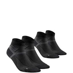 Quechua by Decathlon Black & Grey Blend Printed Socks Pack of 2 ( UK 12-14 EU47-50 )-6