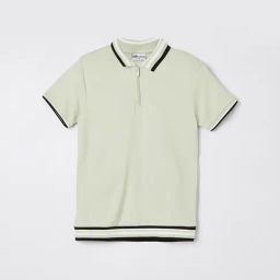 Fame Forever by Lifestyle Boys Grey Regular Fit Polo T-Shirt-image-32