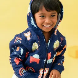 A Toddler Thing Unisex Kids Printed Hooded Sweatshirt-image-69
