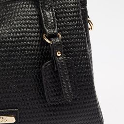 CODE by Lifestyle PU Structured Handheld Bag with Tasselled image 4