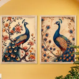 WALLLANE Brown Wood Wall Art-picture-43
