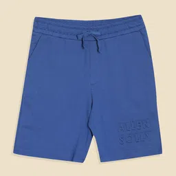 Allen Solly Junior Boys Self Design Pure Cotton Mid-Rise Shorts-image-71