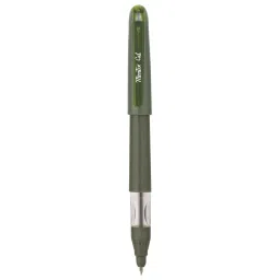 Montex Texta Gel Pen Black Ink Color & Dark Green Body Color-image-0