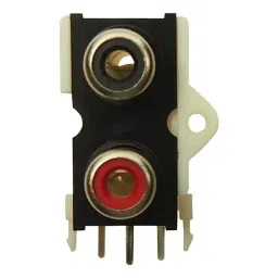 CLIFF ELECTRONIC COMPONENTS RCA CONNECTOR, DUAL JACK, 8.3MM, BLK/RED, FC684052-image-34