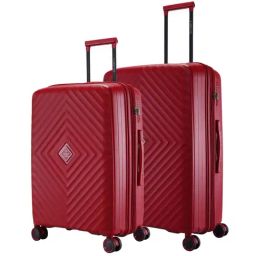 Nasher Miles Antwerp Hard-Sided Polypropylene Luggage Set of 2 Maroon Trolley Bags (65 & 75 cm)-image-72