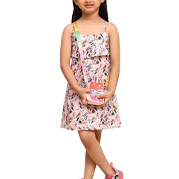 Funny Bones Clothings Print A-Line Dress-image-4