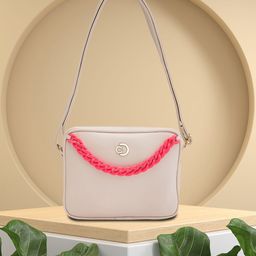Caprese PU Structured Sling Bag-18