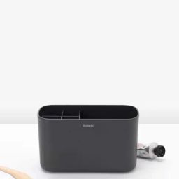 Brabantia Dark Grey Plastic Renew Bathroom Caddy-17