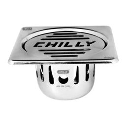 Chilly 129x129 mm Cockroach Trap Stainless Steel Glossy Finish Silver, CCT-SSD-129-image-69