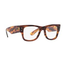 Ray-Ban Brown Square Unisex Eye Frames image 3