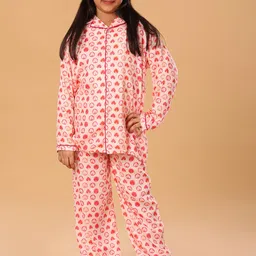 The Mini Trunk Unisex Printed Night suit-image-14