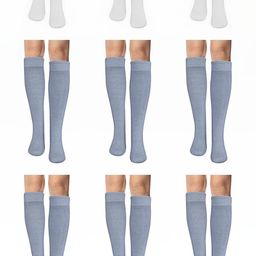 MUKHAKSH Kids Grey Socks-image-113
