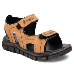 Steprite Hollow Out Detailed Unisex Sandal - Tan Brown-image-29