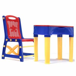 Aditi Toys Safe & Sturdy Study Table & Chair Set, High-Quality Material, Multi-Functional Storage, and Ergonomic Design for Children's Comfort and Safety, 100% Non-Toxic, BIS Approved (Red)-picture-17