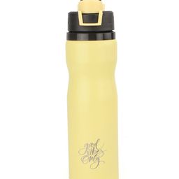 HOOM 304 Stainless Steel Flip-Top Cap Bottle 710mlYellow-image-93