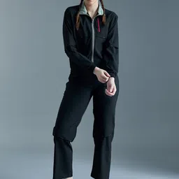 SG Women Polo Collar Mid-Rise Sports Tracksuits-picture-17