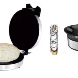 Steel Casserole Free Roti Napkin & Non Stick Electric Roti and Khakra Maker-13