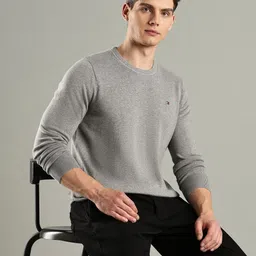 Tommy Hilfiger Men Solid Pullover-image-68