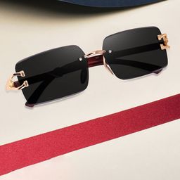 Dervin Unisex Square Sunglasses with UV Protected Lens-50