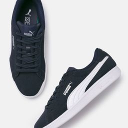 Puma Unisex Solid Smash 3.0 Leather Sneakers-8