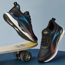 Duke Men's Black Running Shoes-image-62