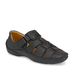 Prolific Black Fisherman Sandals-picture-31