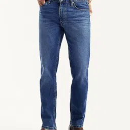 Levi's 511 Blue Cotton Slim Fit Jeans-picture-24