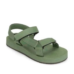 Yoho Women's Pastel Green Floater Sandals-image-70