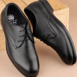 Privo by Inc.5 Men's Black Derby Shoes-image-82
