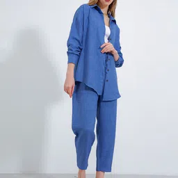 BIGDART Shirt Collar Neck Shirt With Trousers Co-Ords-picture-51