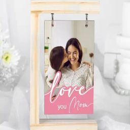 FNP Multicolor MDF Printed Personalised Photoframe for Mom-19