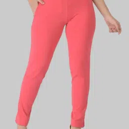 Dollar Missy Pink Cotton Pants-image-96