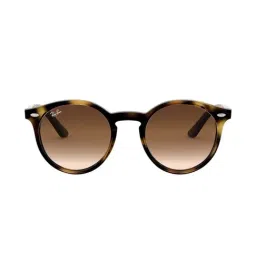Ray-Ban 0RJ9064S Light Brown Gradient Round Sunglasses - 44 mm - Kids-picture-36