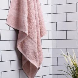 Spaces Colorfas Pink 448 GSM Cotton Bath Towel-image-74