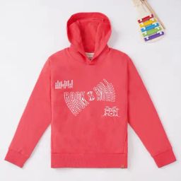 Ed-a-Mamma Kids Coral Printed  Hoodie-image-66