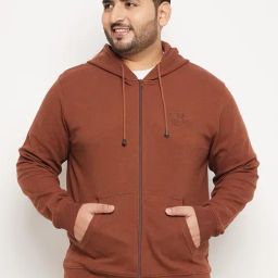 Club York Brown Regular Fit Hooded Sweatshirt-picture-13