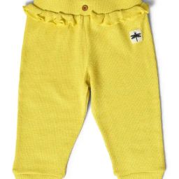 MiArcus Kids Yellow Cotton Regular Fit Joggers-image-96