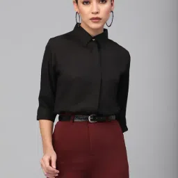 Style Quotient Black Formal Shirt-image-78