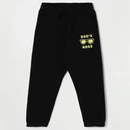 Juniors by Lifestyle Black Solid Trackpants-picture-49