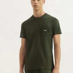 United Colors Of Benetton Green Pure Cotton Regular T-Shirt-picture-32