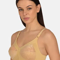 mod & shy Full Coverage Non Padded Lace Minimizer Bra With All Day Comfort image 5