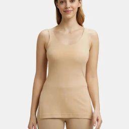 Jockey 2500 Women's Super Combed Cotton Rich Thermal Tank Top with Stay Warm Technology-image-42