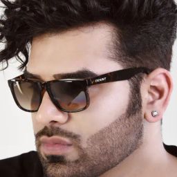 Resist Eyewear Brown Wayfarer UV Protection Unisex Sunglasses-image-87