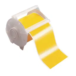 BRADY Continuous Label Roll 1-1/8 inch Width Vinyl Yellow, 3PU37 (Roll of 100 Feet)-picture-16